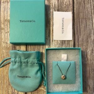 Tiffany Twist knot pendant in sterling silver